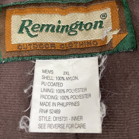 Remington 3in1 Inner Jacket (Liner Only) Men’s 2XL Brown Insulated - Picture 5 of 8